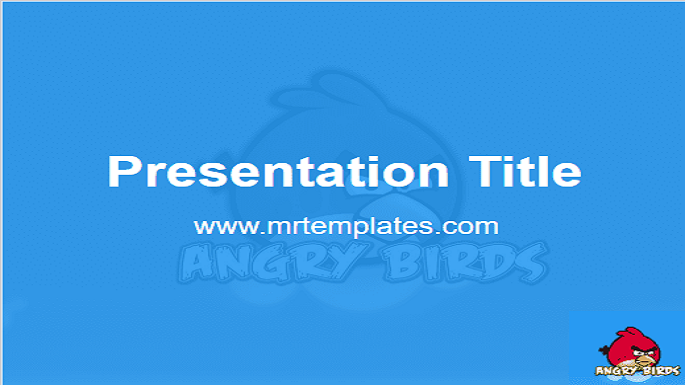 Angry Birds PPT Template