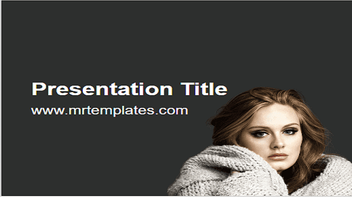 Adele PPT Template