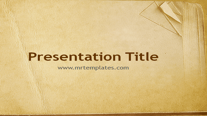 Old Books PPT Template