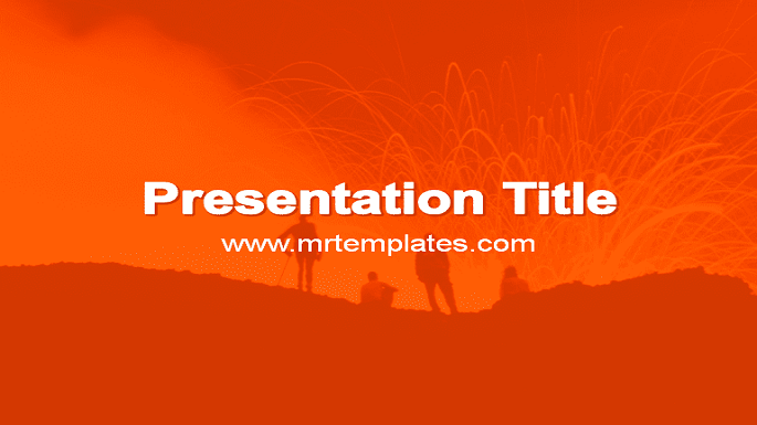 Volcano PPT Template