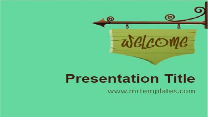 Welcome PPT Template