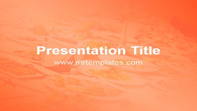 Catering PPT Template