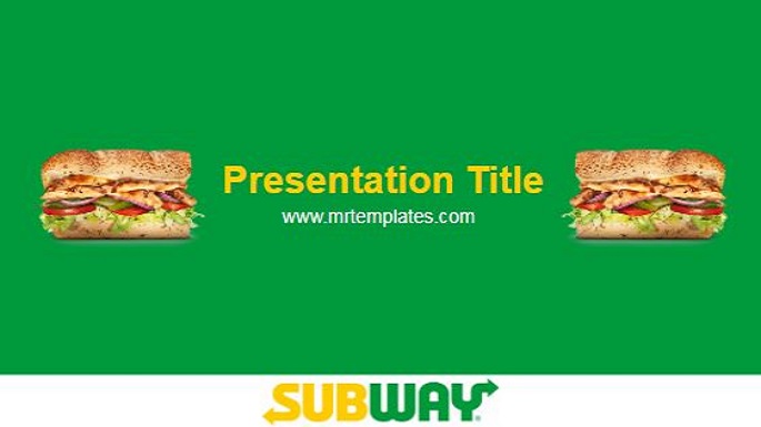 Subway PowerPoint Template