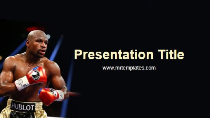 Floyd Mayweather PPT Template