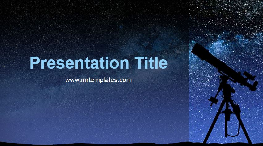 Astronomy PowerPoint Template