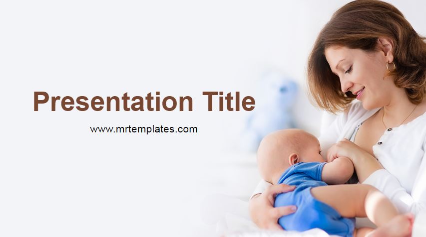 Breastfeeding Ppt Template Graphicxtreme