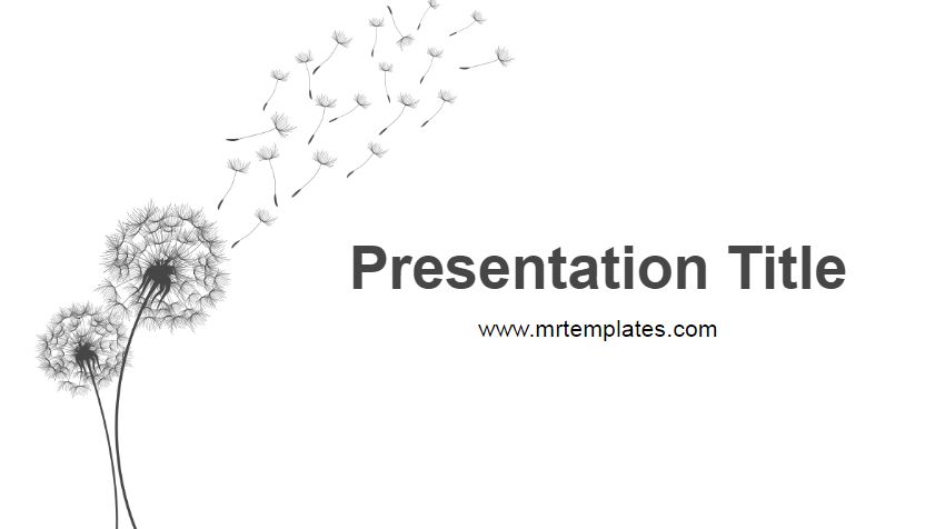 Dandelion PowerPoint Template