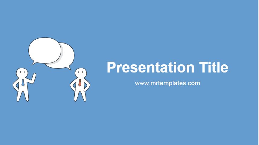 Debate Powerpoint Template Graphicxtreme