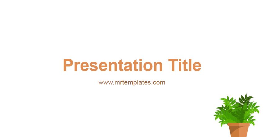 Plant PowerPoint Template