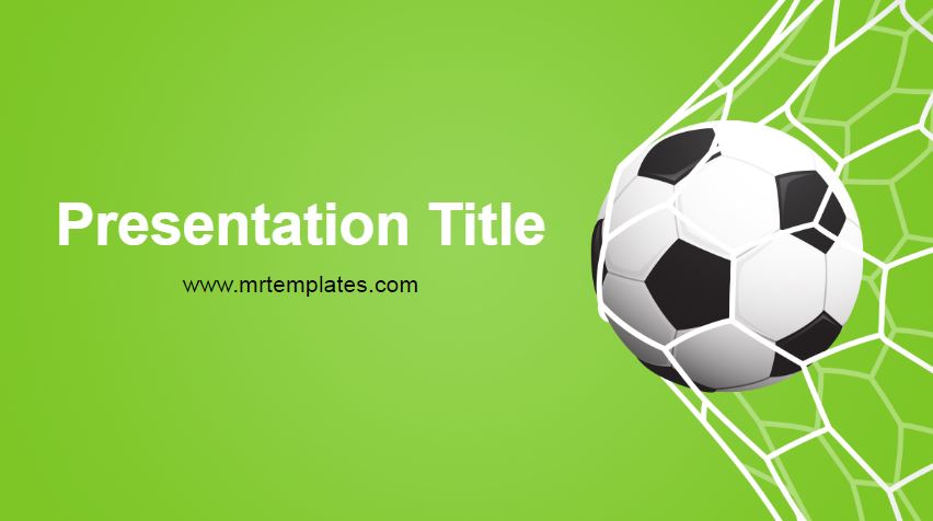 Soccer Powerpoint Template Graphicxtreme