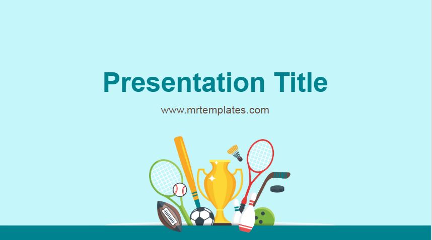 Sports PowerPoint Template - GraphicXtreme