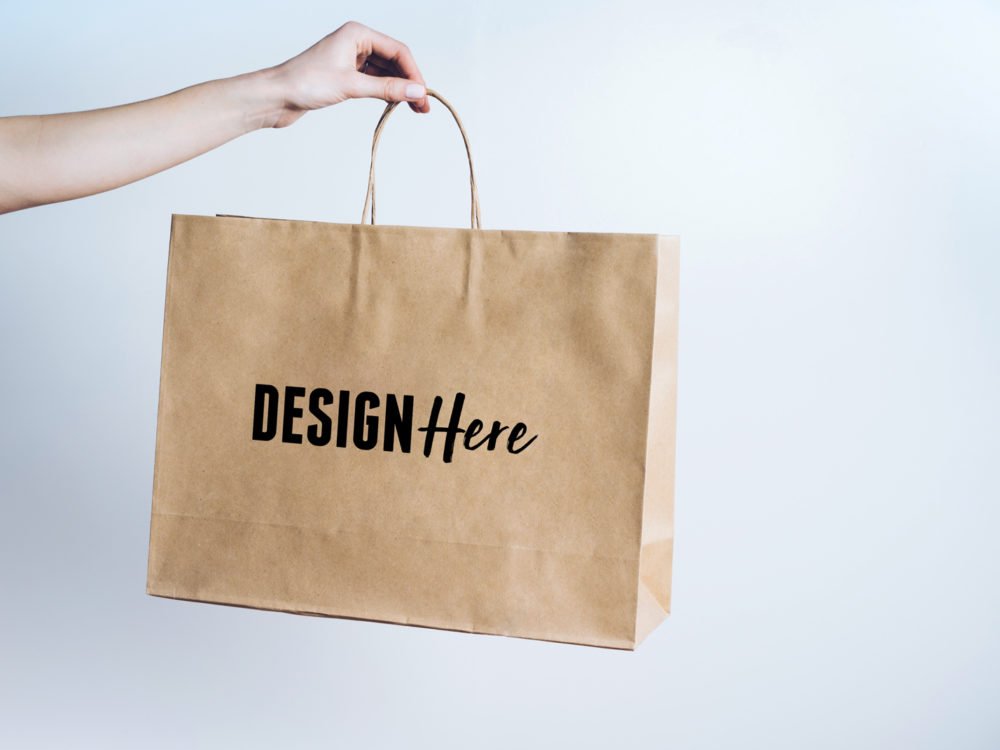 Download Paper Shopping Bag Mockup - PSD Mockup Template