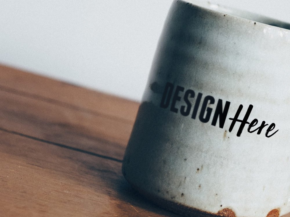 vintage mug mockup