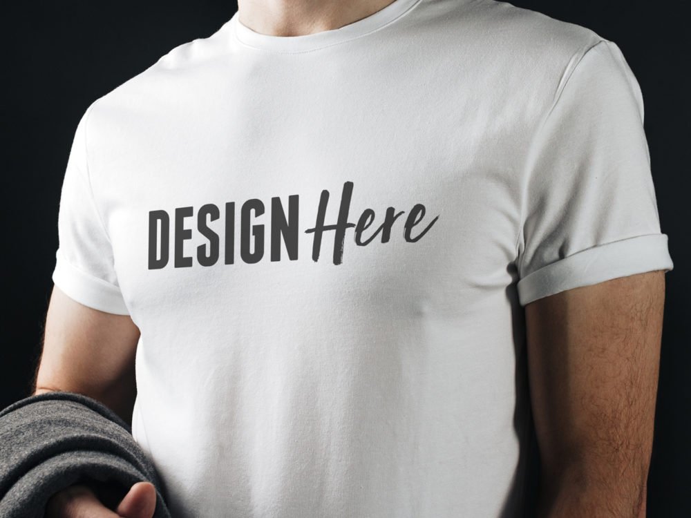 Tshirt Closeup Mockup - PSD Mockup Template | Download Now