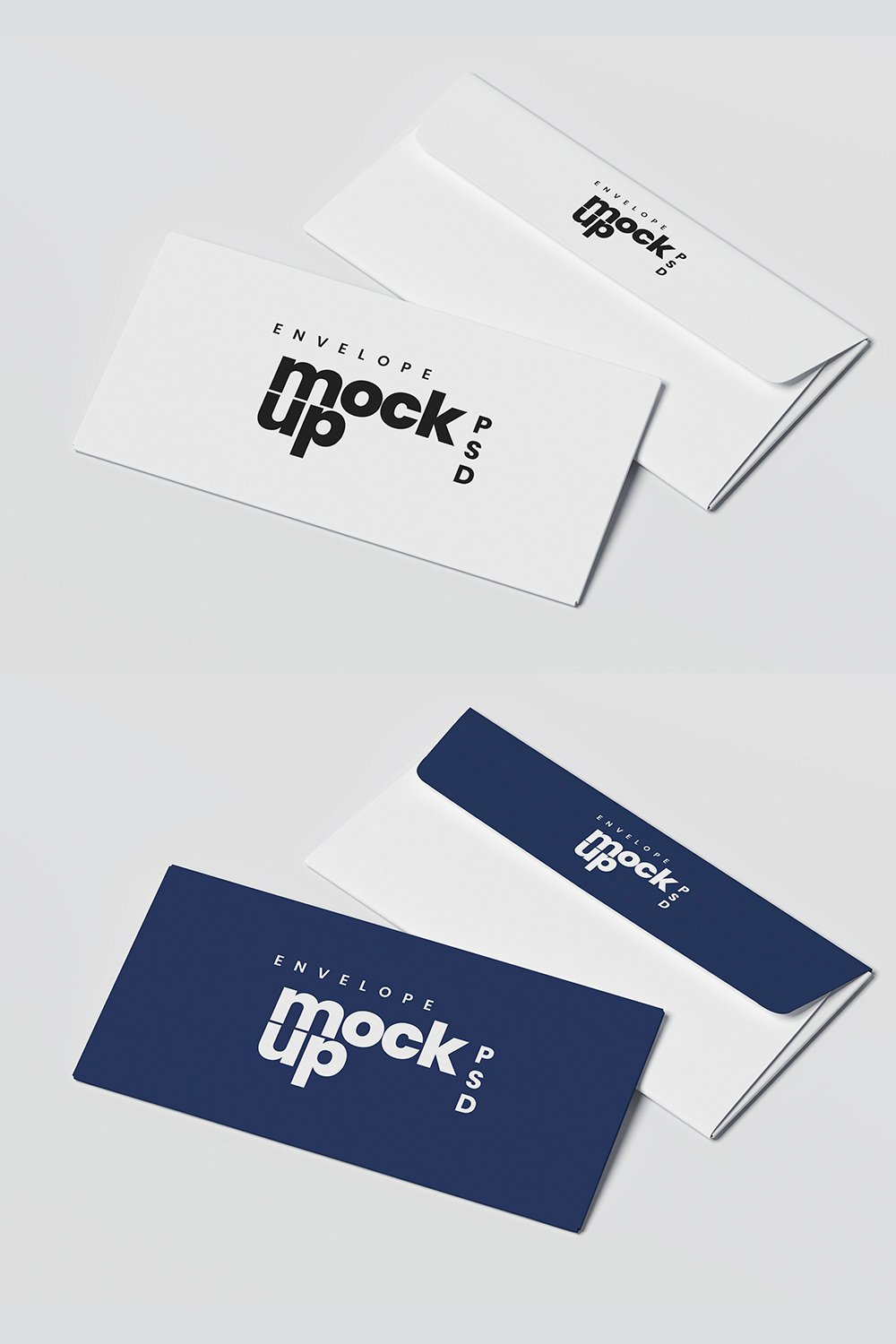 Realistic Minimal Envelope Mockup