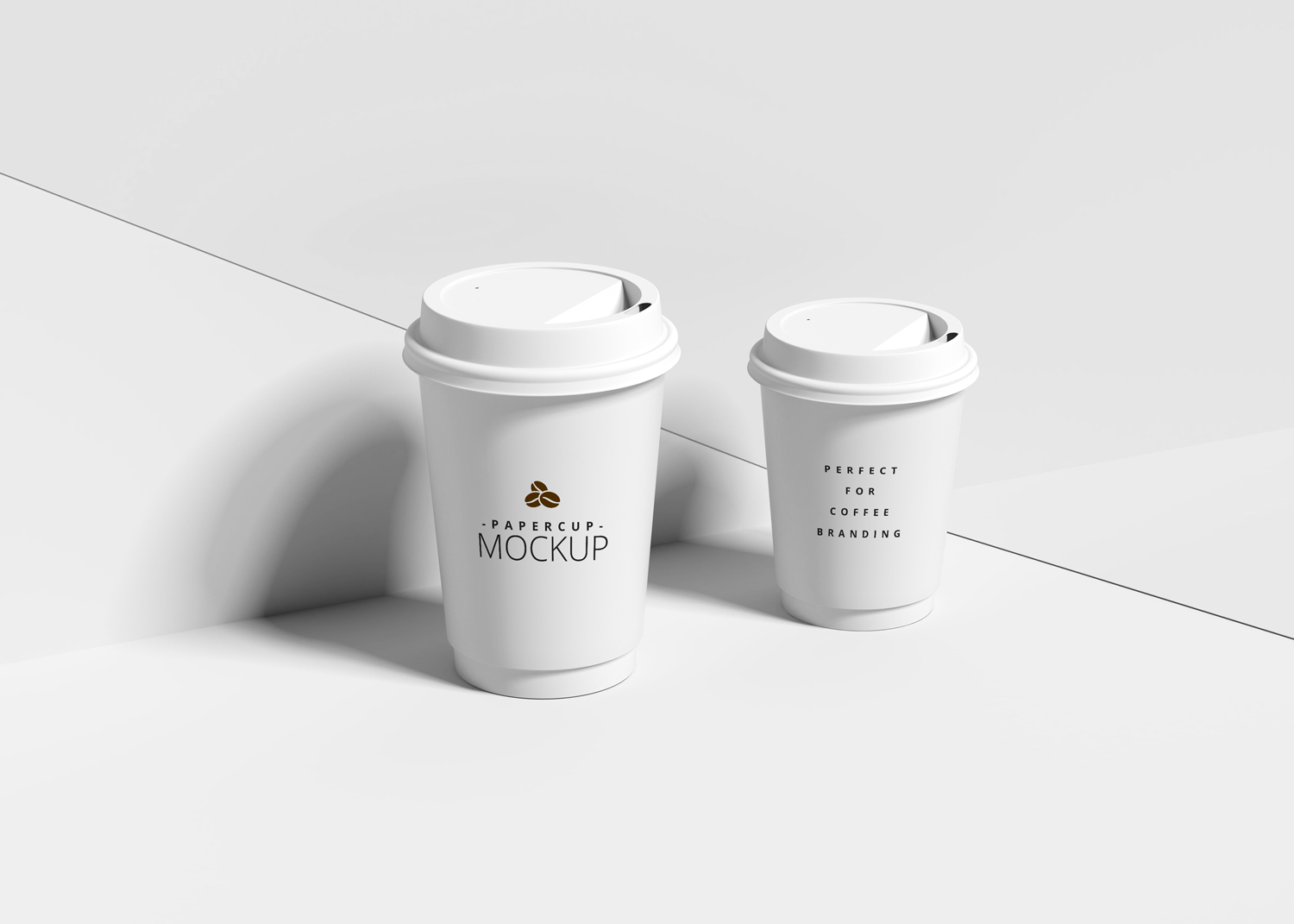 Realistic Coffee Cup Mockups