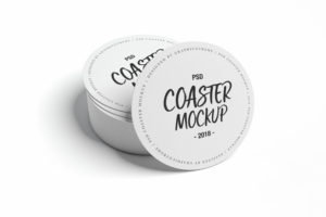 Coaster Mockup