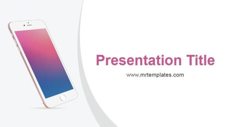 Phone Powerpoint Template Graphicxtreme 7959