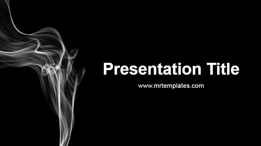 Smoke PowerPoint Template