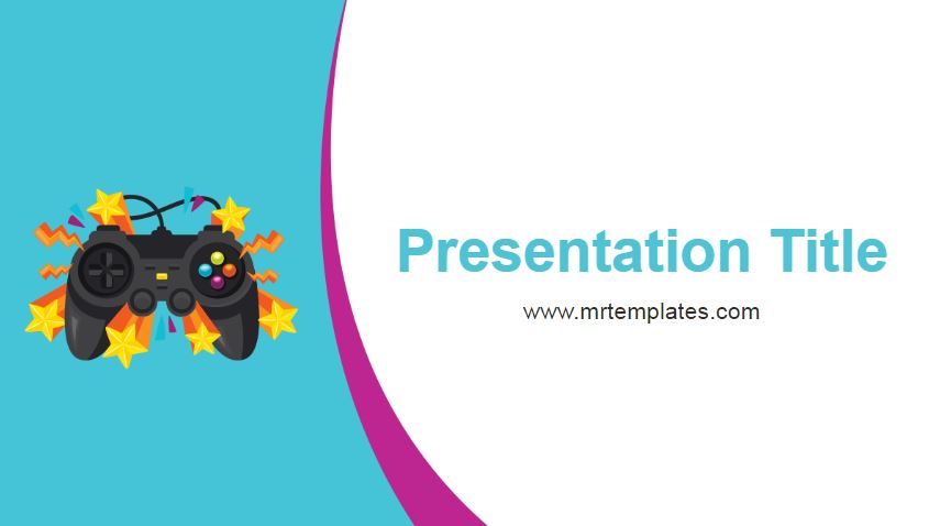 Games PowerPoint Template - GraphicXtreme