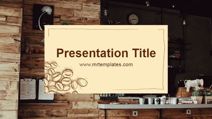 Cafe PowerPoint Background