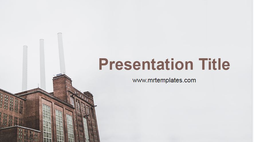 Factory PowerPoint Background