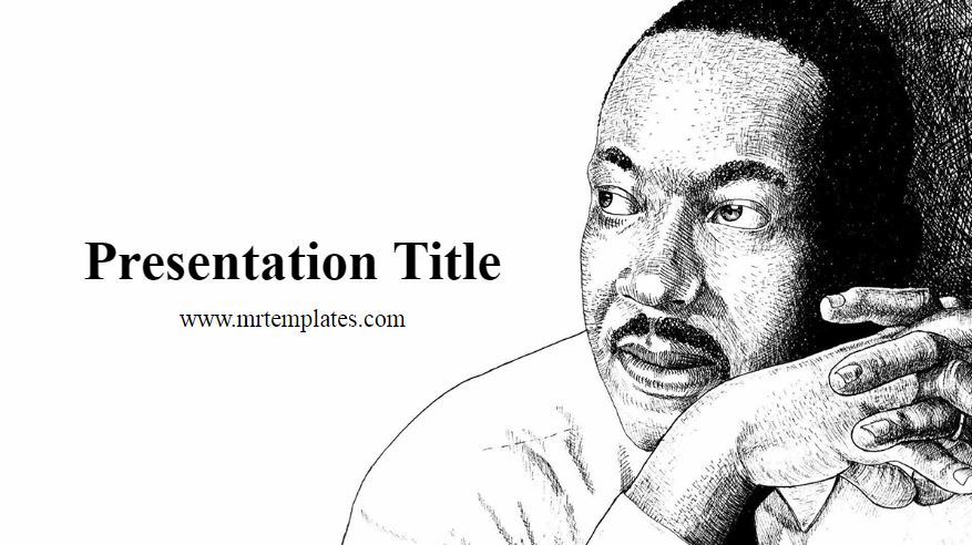 Martin Luther King Day PPT Template
