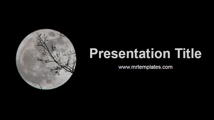 Moon PowerPoint Template