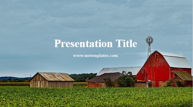 agriculture powerpoint template