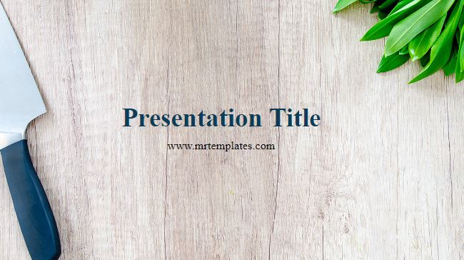 Culinary PowerPoint Template