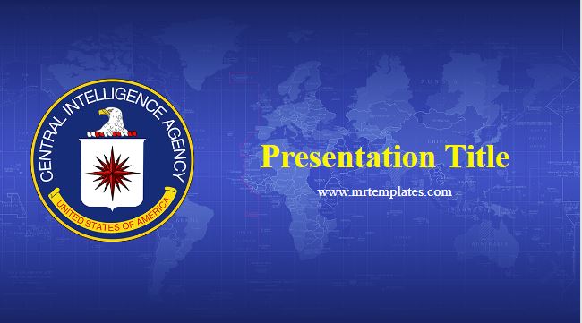 CIA PowerPoint Template