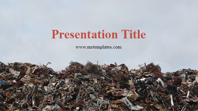 Garbage PPT Template