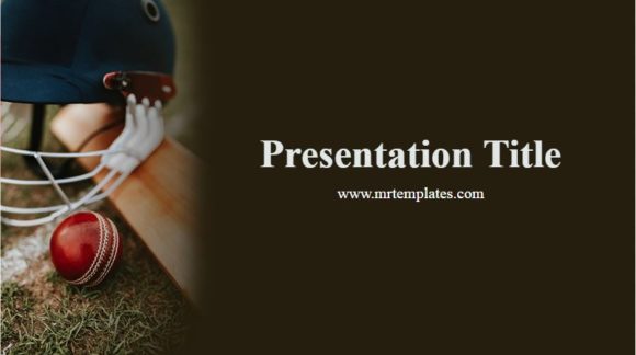 free powerpoint presentation templates for cricket