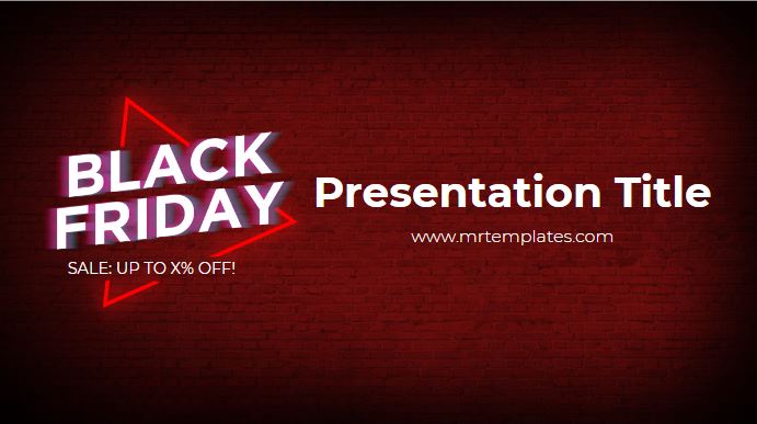 Black Friday PPT Template