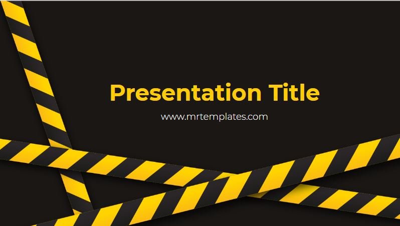 construction powerpoint background