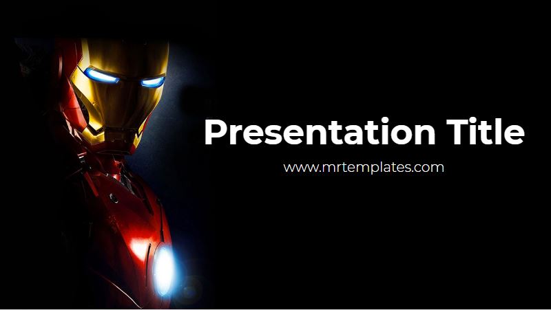 Iron Man PowerPoint Template