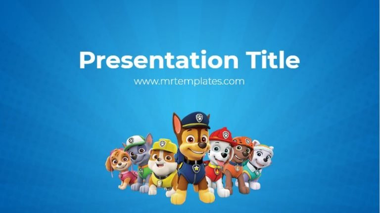 paw-patrol-ppt-template-graphicxtreme