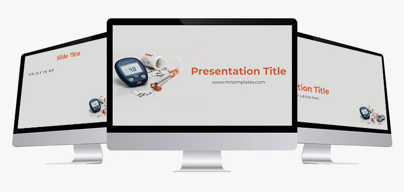 Type 2 Diabetes PPT Template for Health and Medical Presentations
