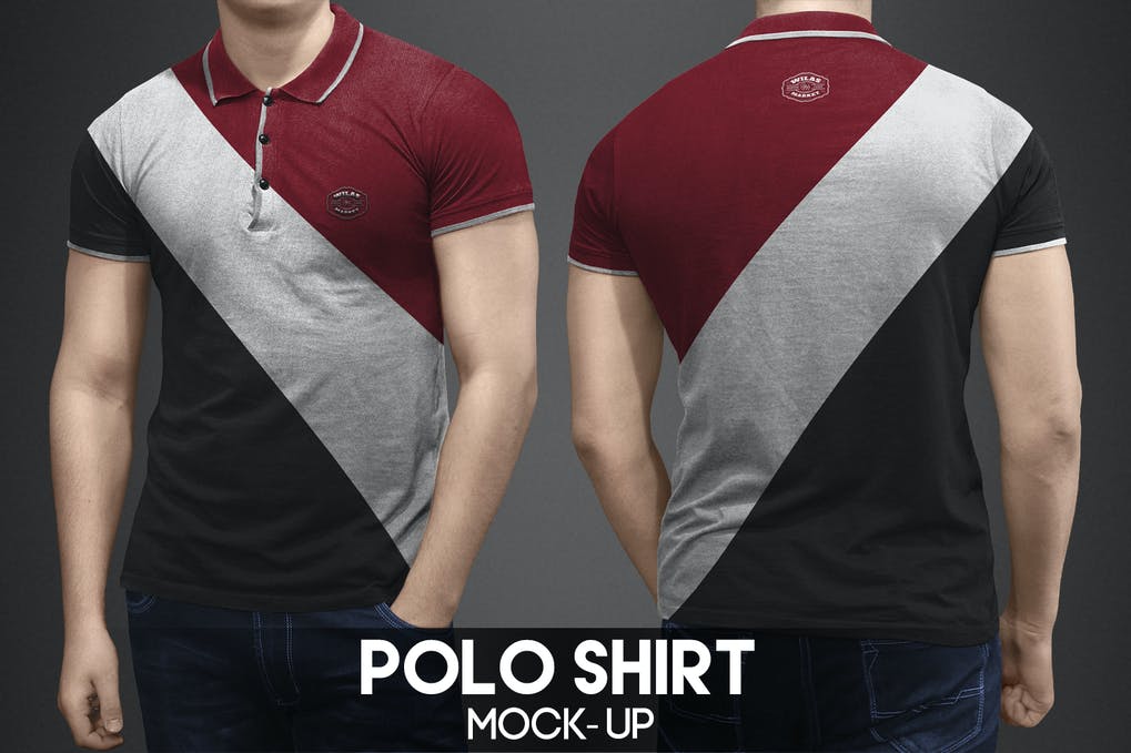 Men's Polo Shirt Mockup